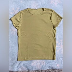 Cotton on sage green t-shirt